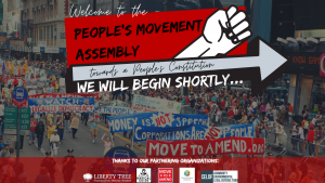 Day Two: People’s Movement Assembly: Towards a Peoples Constitution